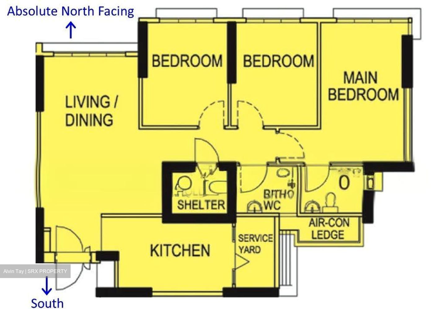 Blk 93B Telok Blangah Parcview (Bukit Merah), HDB 4 Rooms #538868751